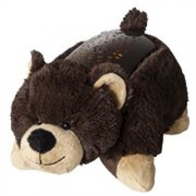 Pillow Pets Dream Lites-brown Bear with Bonus Speaker and Adapter   